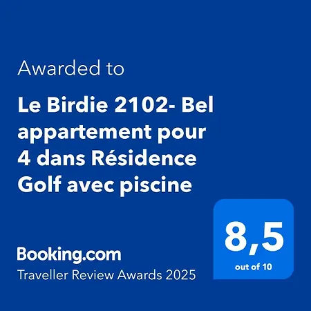 Appartement Le Birdie 2102- Bel Pour 4 Dans Golf Avec Piscine Deauville